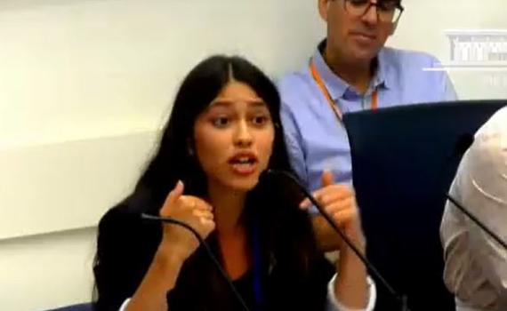 הדר מוכתר נזרקה מהדיון: "חצופה; תצאי מהחדר". צפו