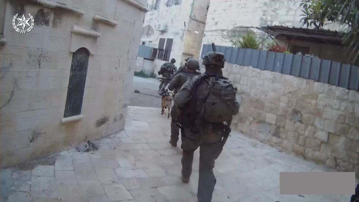 תיעוד מקסדת הלוחמים: כך נראה המבצע בשכם • צפו