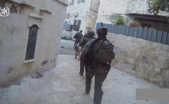 תיעוד מקסדת הלוחמים: כך נראה המבצע בשכם • צפו