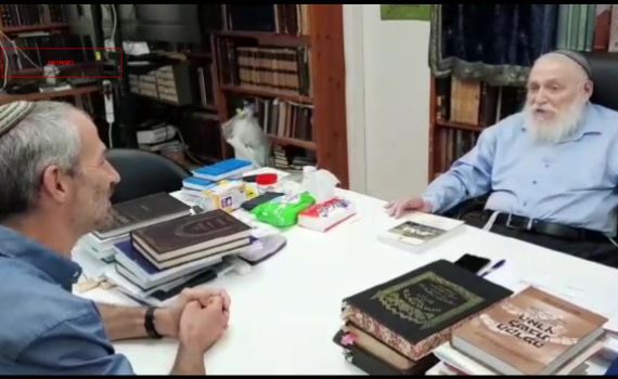 לקראת הפריימריז: הברכה של הרב דרוקמן לארנון סגל