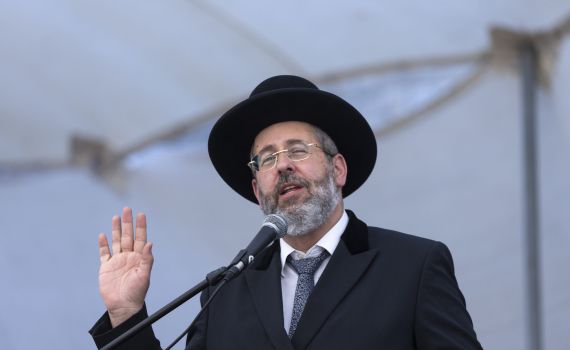 הרב הראשי דוד לאו: "עוד לא מאוחר לחזור לדבר"