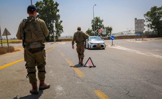 כבישים בעוטף עזה נסגרו; התחב"צ משנה מסלולים