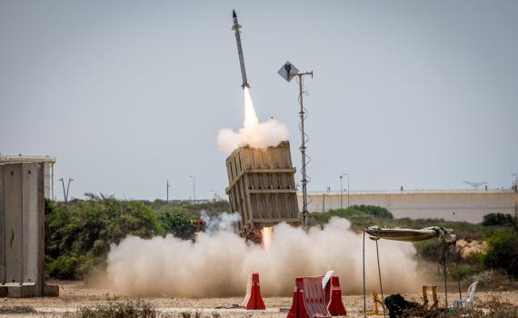 "לוחמי כיפת ברזל, נותנים את הביטחון ומצילים חיים"