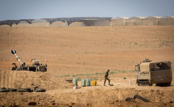 כוחות צה"ל תקפו חוליית נ"ט בחאן יונס