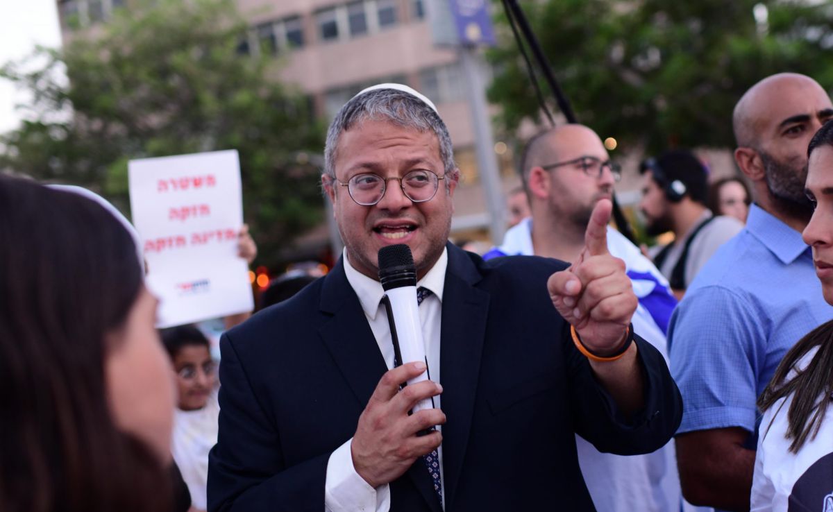 בשל טענה לרישום פלילי: נסיון ביטול ביקור של בן גביר