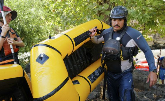 הלוחם שנפצע אנוש וחזר לחתור בקיאקים. תמונות השבוע