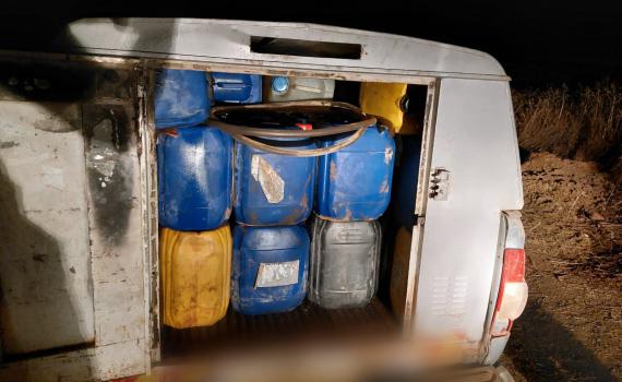 נעצרו שני חשודים שגנבו 450 ליטר סולר