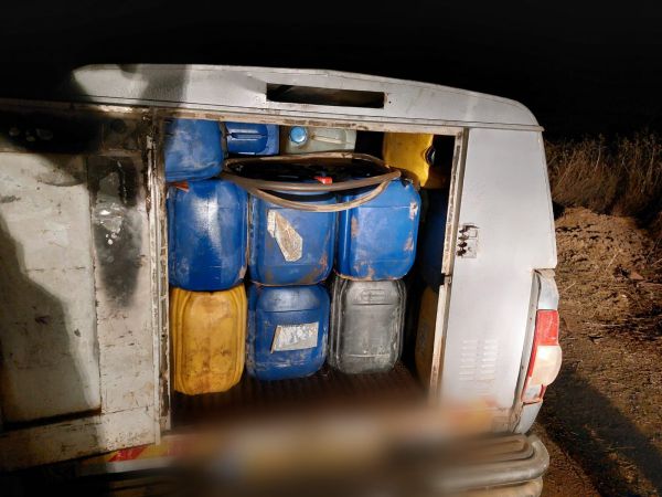 נעצרו שני חשודים שגנבו 450 ליטר סולר