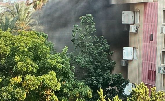 חולון: בת 76 מורדמת ומונשמת בעקבות שריפה