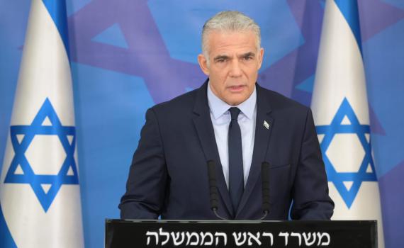 לפיד: כל יעדי המבצע הושגו, החזרנו את ההרתעה