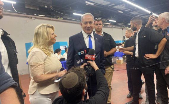 נתניהו הצביע: "אחוזי ההצבעה לא מספיק טובים"