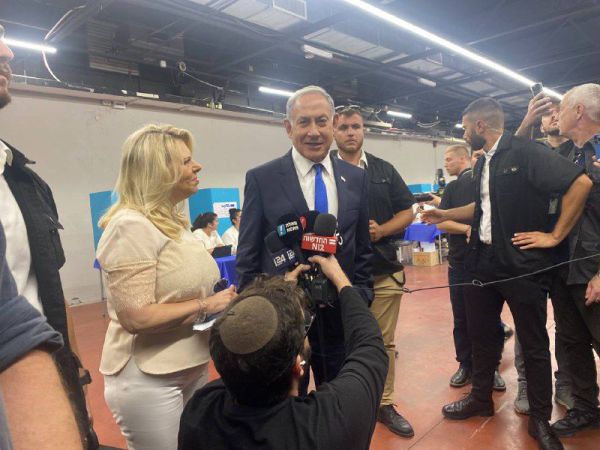 נתניהו הצביע: "אחוזי ההצבעה לא מספיק טובים"