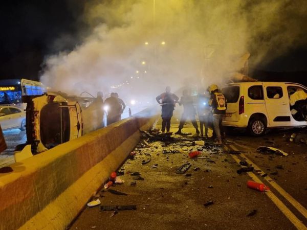 2 הרוגים בתאונת דרכים קטלנית במחלף שער שומרון