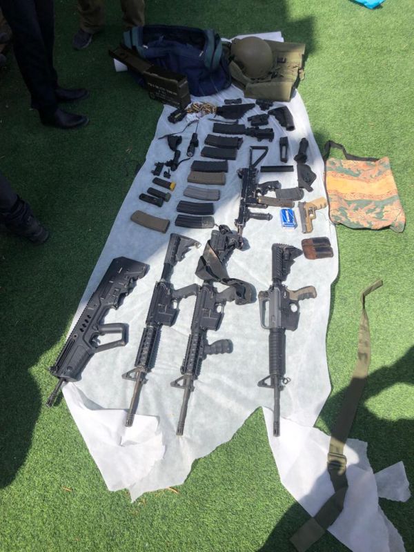 אמל"ח פלסטיני נתפס בפעילות משטרתית בחברון