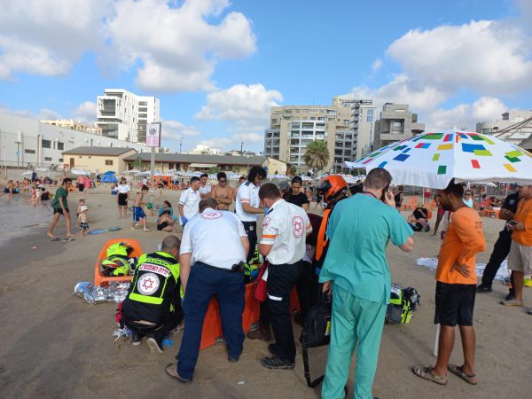 שוב טביעה: גבר טבע בחוף מציצים בתל אביב