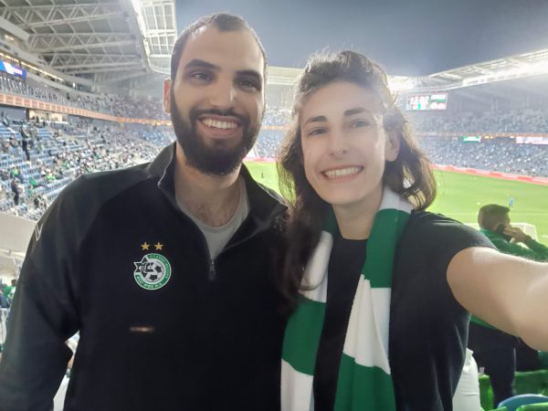 פפיון ירוק של מכבי חיפה בחופה: ראיון עם אוהד שרוף