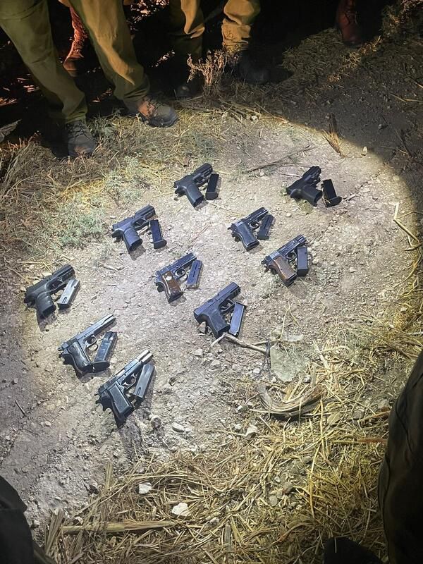 סוכל ניסיון הברחת אקדחים בחטיבת הבקעה והעמקים