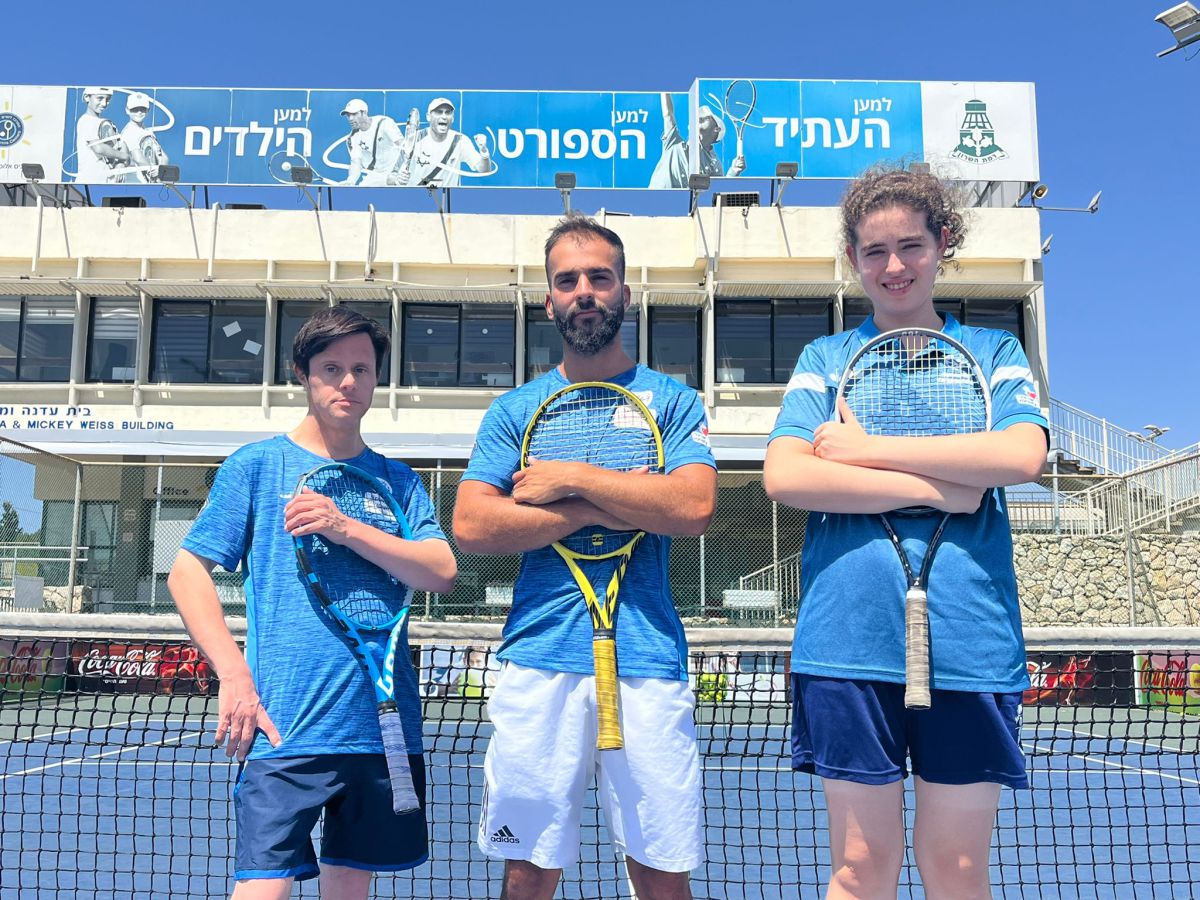 טניסאי ספיישל אולימפיקס ישתתפו בתחרות לזוגות מעורבים