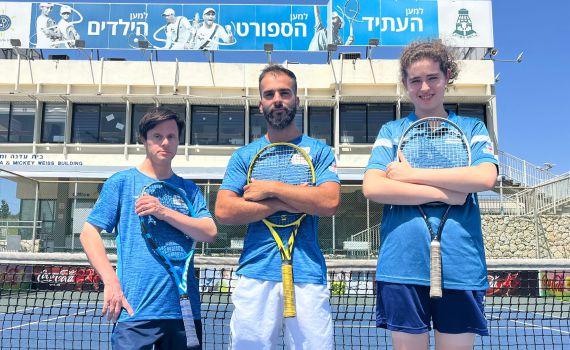 טניסאי ספיישל אולימפיקס ישתתפו בתחרות לזוגות מעורבים