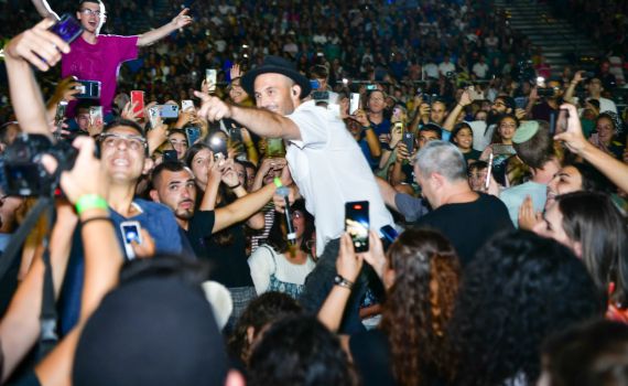 צפו: הרגעים הגדולים מההופעה בבריכת הסולטן