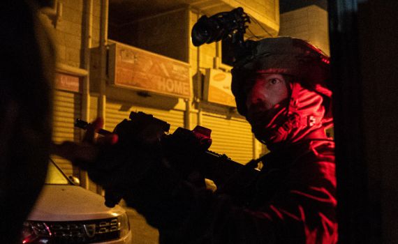 הלילה: צה"ל פעל נגד גורמי טרור ביו"ש