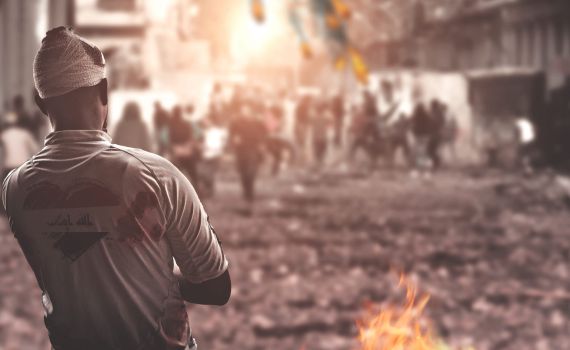 בגדד בלהבות בגלל המנהיג המתנגד לאיראן