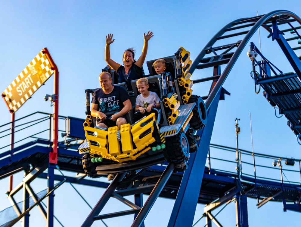 תאונה קשה בלונה פארק: 34 פצועים ברכבת הרים