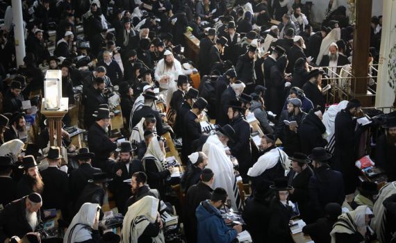 צפו: רבבות במעמד התיקון הכללי באומן