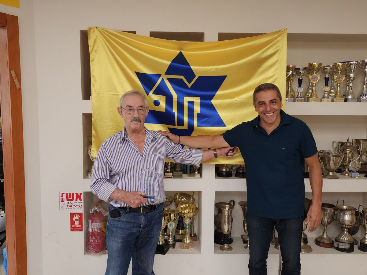 המחווה של מכבי תל אביב ליקיר המועדון