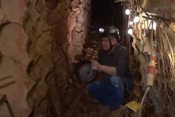 צפו: הצצה למנהרת חיזבאללה בגבול לבנון