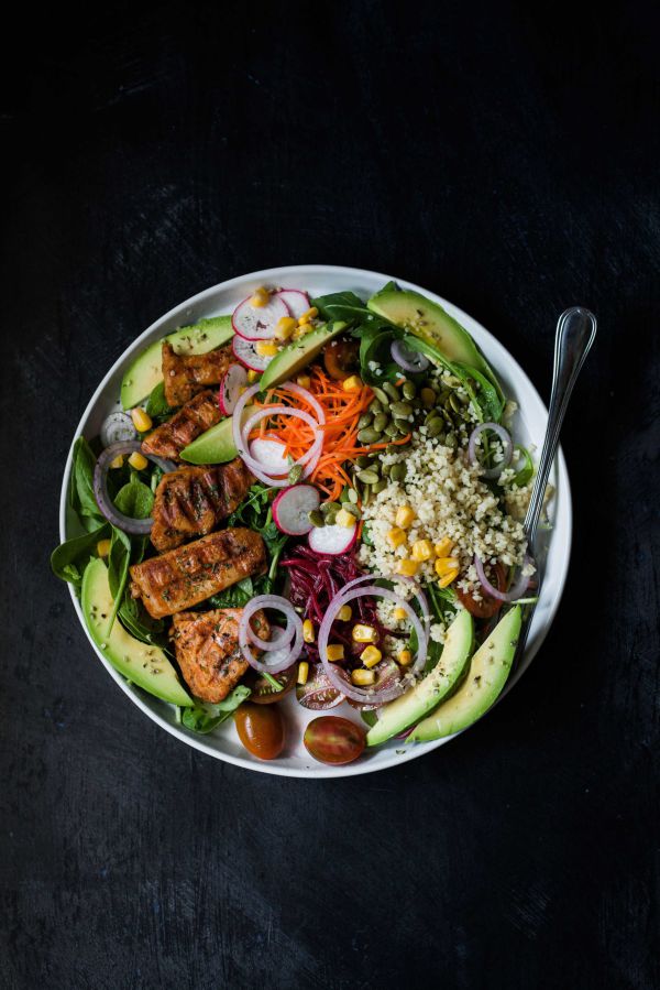 מנת פתיחה מושלמת: פלטת ירקות וטופו