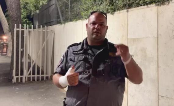 הפקח משחזר: הרכב בא לכיווני, אני נמלטתי ונפגעתי