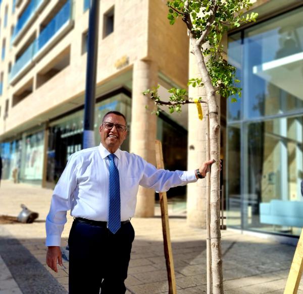 עם תום השמיטה מבצע שתילה יצא לדרך בירושלים