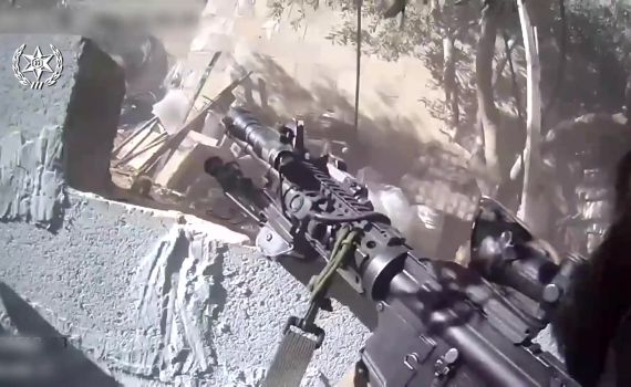 צפו בתיעוד: כך חוסל מחבל בקרב בג'נין