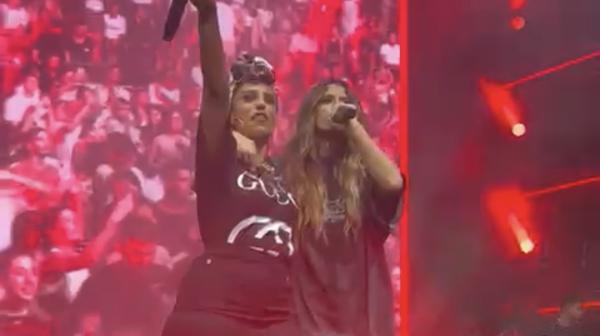 היסטוריה בקיסריה: שתי זמרות דתיות יחד על הבמה