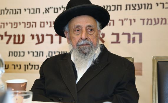 הדרדרות במצבו: התפללו לרפואתו של הרב בעדני