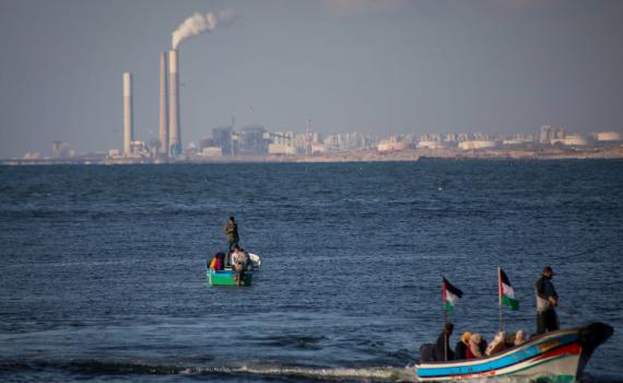 חשוד חצה את הגבול הימי מעזה לישראל