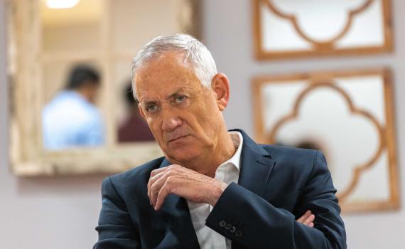 גנץ: ״כשר ביטחון בניתי 14 אלף יחידות בהתיישבות״