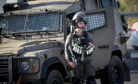 ירי לעבר בסיס מג"ב ליד צומת מגידו