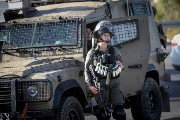 ירי לעבר בסיס מג"ב ליד צומת מגידו