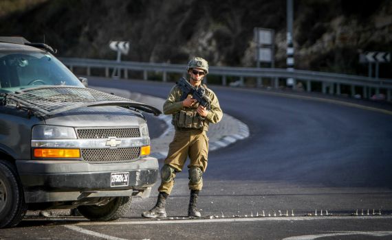 ירי לעבר כוחות צה"ל דרומית לשכם
