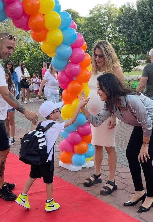 ליהיא לפיד פתחה שנת לימודים בבית ספר משלב