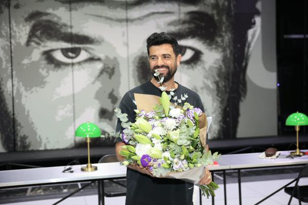 עמוס תמם חגג יום הולדת בתיאטרון