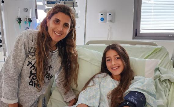 בת 12 הוכשה על ידי נחש צפע בדרום, מצבה בינוני