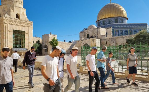 זינוק שיא בעליית יהודים להר הבית בשנה האחרונה