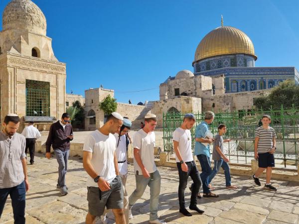 זינוק שיא בעליית יהודים להר הבית בשנה האחרונה