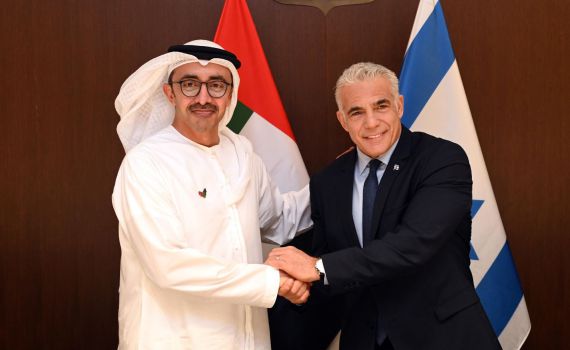 לראשונה: השייח' בן זאיד בביקור בישראל