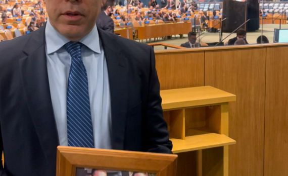 מחאה בעצרת האו"ם: ארדן נטש את האולם בנאום ראיסי