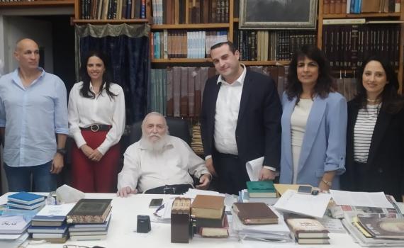 תקבל תמיכה? שקד והבית היהודי בבית הרב דרוקמן