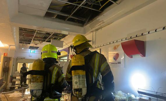 שריפה פרצה במחלקת אשפוז בבית החולים שניידר